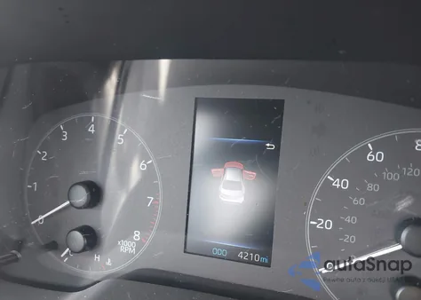 2025 Toyota Corolla Le from USA, damaged, VIN 5YFB4MDEXSP281985